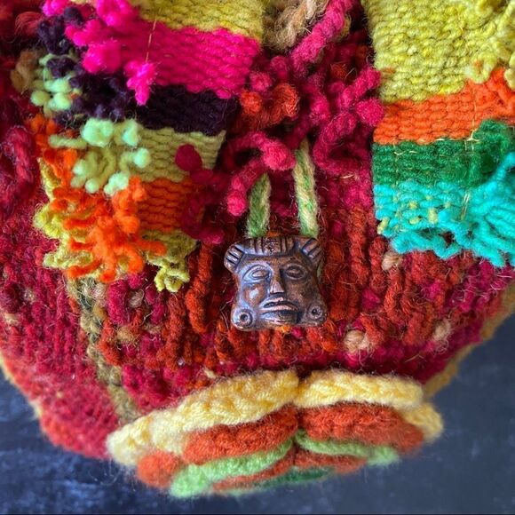 Inka Traditions Peruvian 🇵🇪 Hand Woven Wool Bag - Picture 11 of 11